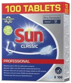 SUN® Sun Vaatwastabletten - Classic - 100 Stuks