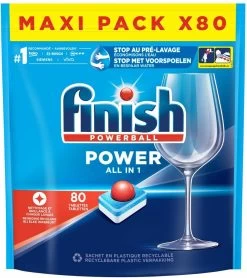 Finish Power All In One Regular Vaatwastabletten - 80 Stuks 15 Finish Power All In One Regular Vaatwastabletten - 80 Stuks -Afwasgereedschap Winkel 1065x1200