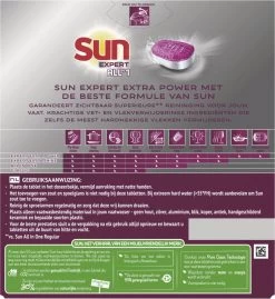 SUN® Sun Expert All-in 1 Vaatwastabletten - 60 Tabletten - Voordeelverpakking -Afwasgereedschap Winkel 1100x1200