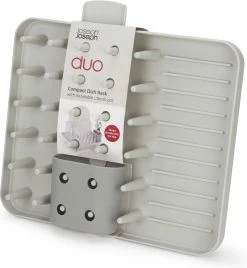 Joseph Joseph Duo Afdruiprek - Compact - Grijs -Afwasgereedschap Winkel 1108x1200