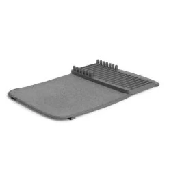 Umbra Udry Afdruiprek Met Droogmat - Antraciet -Afwasgereedschap Winkel 1122x1200 2