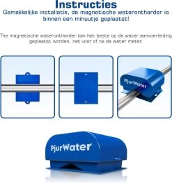 PjurWater Professionele Waterontharder Magnetisch Waterverzachter Magneet Waterontkalker Water Filter -Afwasgereedschap Winkel 1128x1200 1