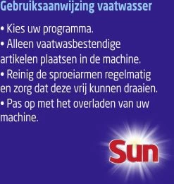 SUN® Sun Classic Normaal Vaatwaspoeder - 6 X 80 Wasbeurten - Voordeelverpakking -Afwasgereedschap Winkel 1137x1200