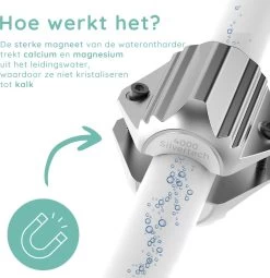 Jooba Magnetische Waterontharder - 1+1 GRATIS - Waterontharder Magneet - Waterontharder Waterleiding - Ontkalker - 4000 Silvertech - Waterontkalker - Antikalk Magneet - Kalkaanslag -Afwasgereedschap Winkel 1163x1200
