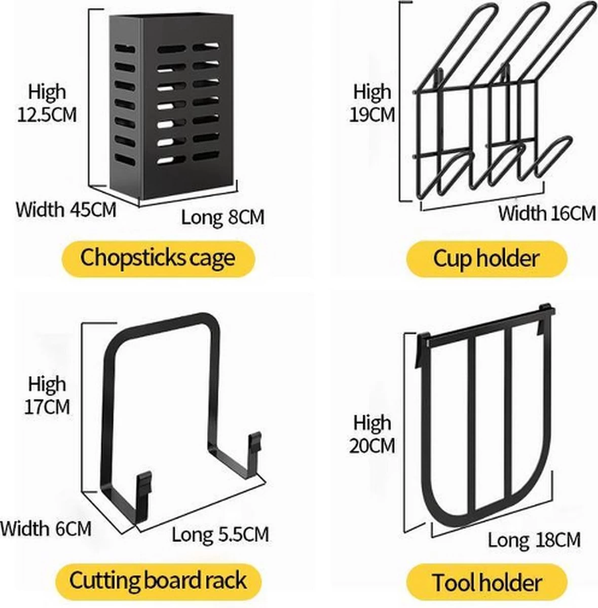 Doogo® Afdruiprek Met Lekbak 2 Laags – Inklapbaar - Muur Hangen Mogelijke - Afwasrek – Met 2 Lekbakken – Extra Accessories Voor Servies En Snijplanken - RVS 8 Doogo® Afdruiprek Met Lekbak 2 Laags – Inklapbaar - Muur Hangen Mogelijke - Afwasrek – Met 2 Lekbakken – Extra Accessories Voor Servies En Snijplanken - RVS - Afbeelding 6