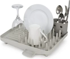 Joseph Joseph Duo Afdruiprek - Compact - Grijs -Afwasgereedschap Winkel 1200x1013