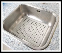 Curver Gootsteenmat Rechthoekig - 26x32x1 Cm - Wit -Afwasgereedschap Winkel 1200x1022