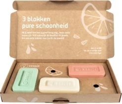 Seepje Zeepvariatie - Hand- En Lichaamszeep - Waszeep - Afwaszeep - Natuurlijke Ingredienten - 0% Plastic