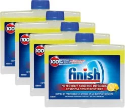 Finish Integrale Machinereiniger Citroen Vaatwasser - 4x 250 ML - Voordeelpak -Afwasgereedschap Winkel 1200x1036 2