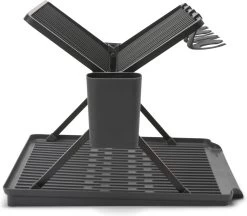 Brabantia SinkSide Afdruiprek - Inklapbaar - Dark Grey -Afwasgereedschap Winkel 1200x1050