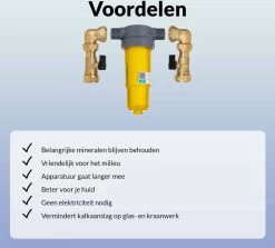 NoCalc CombiCompact PRO Starter Set - Incl. Sensor En Patroon - Waterontharder - Waterontkalker -Afwasgereedschap Winkel 1200x1085 3