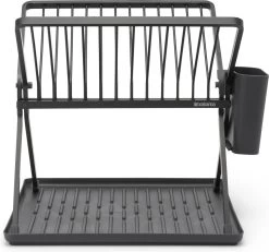 Brabantia SinkSide Afdruiprek - Inklapbaar - Compact - Dark Grey -Afwasgereedschap Winkel 1200x1122