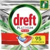 Dreft Platinum Plus All In One Lemon - 95 Stuks - Voordeelverpakking - Vaatwastabletten -Afwasgereedschap Winkel 1200x1160