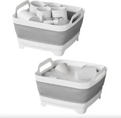 Opvouwbare Wasbak 18L - Met Stop - Afwasbak - Afwasteil - 30x30x20 Cm -Afwasgereedschap Winkel 1200x1175 4