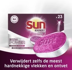 SUN® Sun Expert All-in 1 Vaatwastabletten - Extra Power - 6 X 23 Tabletten 12 SUN® Sun Expert All-in 1 Vaatwastabletten - Extra Power - 6 X 23 Tabletten -Afwasgereedschap Winkel 1200x1176 2