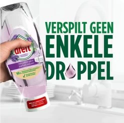 Dreft Natuurlijke Geur - Afwasmiddel - Lavendel & Rozemarijn - Ondersteboven Fles - Voordeelverpakking 8 X 370 Ml -Afwasgereedschap Winkel 1200x1197 6