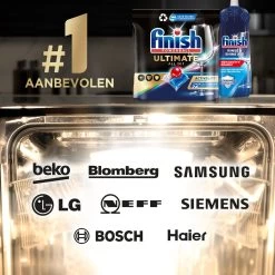 Finish Ultimate All In One Regular Vaatwastabletten - 80 Capsules -Afwasgereedschap Winkel 1200x1200 14