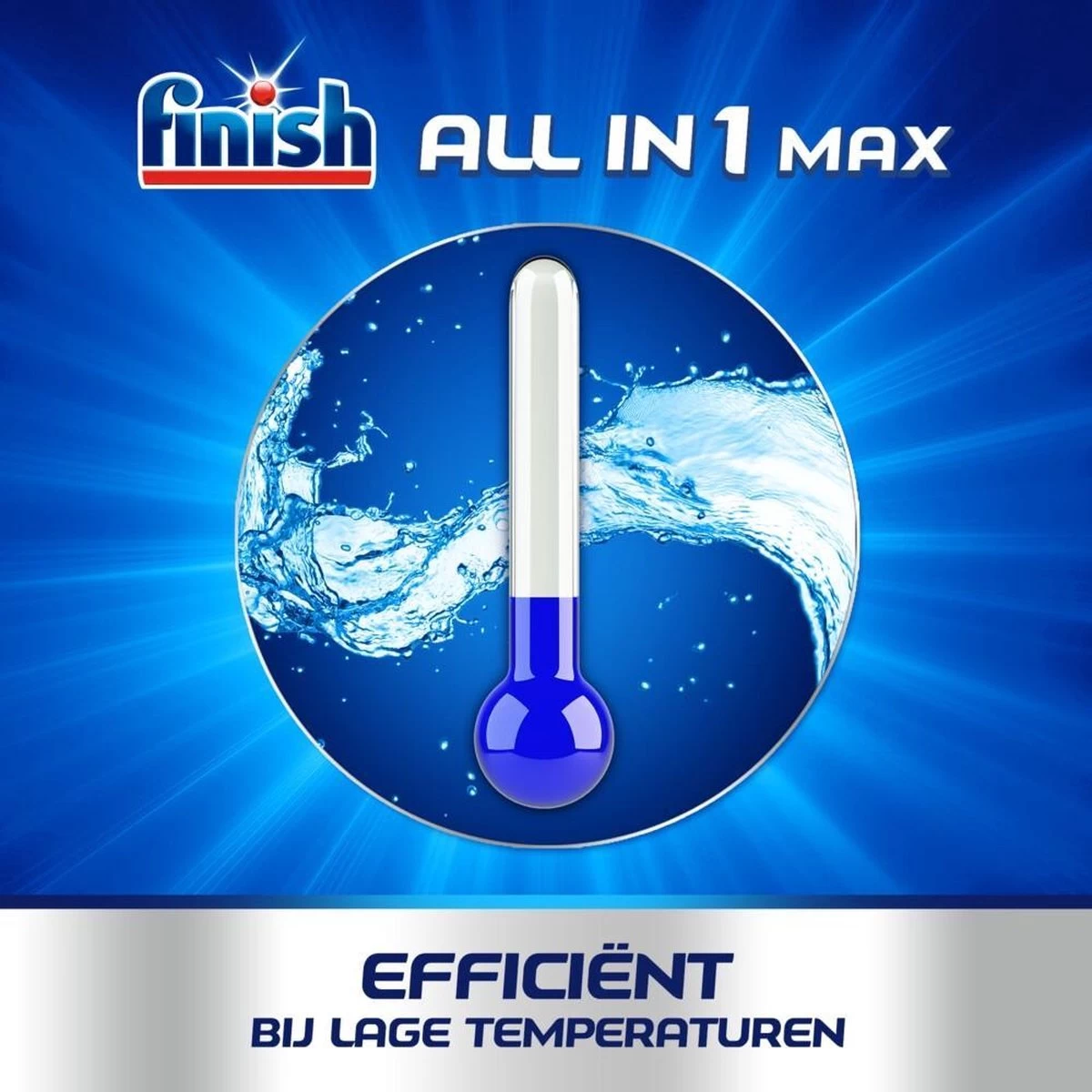 Finish All In 1 Max Ontvetter Vaatwastabletten - 170 Tabs - Voordeelverpakking 4 Finish All In 1 Max Ontvetter Vaatwastabletten - 170 Tabs - Voordeelverpakking - Afbeelding 2