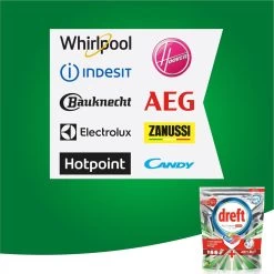 Dreft Platinum Plus All In One Lemon - 95 Stuks - Vaatwastabletten -Afwasgereedschap Winkel 1200x1200 30