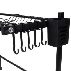 Afdruiprek Droger Zwart Voor Bestek Boven De Gootsteen 65 Cm X 29 Cm X 52 Cm -Afwasgereedschap Winkel 1200x1200 385