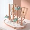 Merkloos Flessen Droogrek - Baby Flessenrek - Afdruiprek - Rose - Drying Rack - Bidon - Babyfles -Afwasgereedschap Winkel 1200x1200 387