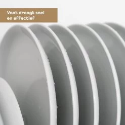 Baulk® - Afdruiprek - Afdruiprek Met Lekbak - Afwas - Droogrek Afwas - RVS - Bestekbak - Modern -Afwasgereedschap Winkel 1200x1200 412