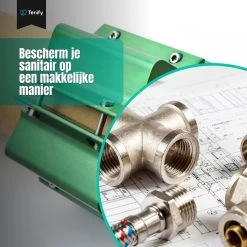 Tenify Magnetische Waterontharder - 7800 Gauss - Douche Filter - Waterverzachter - Waterontkalker - Antikalk Magneet - Waterleiding - Kalkaanslag -Afwasgereedschap Winkel 1200x1200 425