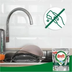 Dreft Platinum All In One - Vaatwascapsules - Original - Voordeelverpakking 5 X 20 Capsules -Afwasgereedschap Winkel 1200x1200 58