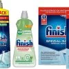 Finish Vaatwas Zout 2x1,2kg | Finish Glanspoel 2 X 800ml | Finish Eco 400ml -Afwasgereedschap Winkel 1200x575