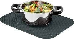 Alpina Afdruipmat - Droogmat - Siliconen - 26,5x34,5 Cm - Grijs -Afwasgereedschap Winkel 1200x642