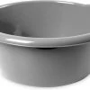 Ronde Afwasteil/afwasbak Zilver 6 Liter 32 X 13 Cm - Florencia Teilen - Kunststof/plastic Schoonmaakemmer/sopemmer Teiltje -Afwasgereedschap Winkel 1200x760