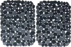Merkloos Papillon - Gootsteenmat - 40x30 Cm - Kiezels Zwart -Afwasgereedschap Winkel 1200x786 3