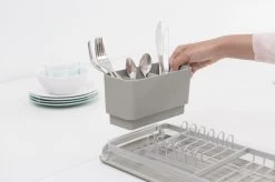Brabantia SinkSide Afdruiprek Compact - Mid Grey -Afwasgereedschap Winkel 1200x799 1