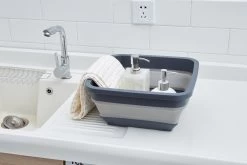 YUGN BLACK Opvouwbare Afwasteil 9 Liter - Afwasbak Teil Wasteil - Afwasbak Vierkant - Afwasteil Opvouwbaar - Ruimtebesparend - Cadeau Tip -Afwasgereedschap Winkel 1200x800 13