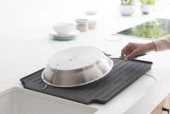 Brabantia SinkSide Afdruiprek - Dark Grey -Afwasgereedschap Winkel 1200x800 4