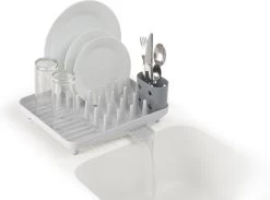 Joseph Joseph Duo Afdruiprek - Compact - Grijs -Afwasgereedschap Winkel 1200x889