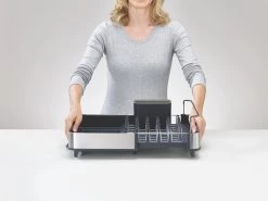 Extend Steel Uitschuifbaar Afdruiprek - Grijs - Joseph Joseph -Afwasgereedschap Winkel 1200x900 13