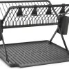 Brabantia SinkSide Afdruiprek - Inklapbaar - Dark Grey 1 Brabantia SinkSide Afdruiprek - Inklapbaar - Dark Grey -Afwasgereedschap Winkel 1200x926