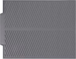 Navaris Siliconen Droogmat Met Afvoer - Aanrecht Droogmat Voor Afwas, Borden, Bestek, Glazen - Grijs -Afwasgereedschap Winkel 1200x928