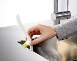 Joseph Joseph Edge Vaatwasborstel - Met Ingebouwde Gootsteensteun - Antraciet -Afwasgereedschap Winkel 1200x964 4