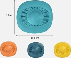 Merkloos Luxe Doucheputje Afvoer Plug Zeef Stopper Stop - Universele Haarfilter Haarvanger Gootsteenstop Afvoerstop Onderdeel Afvoerputje Stopper Putje Rooster Voor Wastafel Gootsteen Spoelbak Bad Douchebak Keuken Wasbak Badkuip Aanrecht - Siliconen - Blauw 15 Merkloos Luxe Doucheputje Afvoer Plug Zeef Stopper Stop - Universele Haarfilter Haarvanger Gootsteenstop Afvoerstop Onderdeel Afvoerputje Stopper Putje Rooster Voor Wastafel Gootsteen Spoelbak Bad Douchebak Keuken Wasbak Badkuip Aanrecht - Siliconen - Blauw -Afwasgereedschap Winkel 1200x970 2