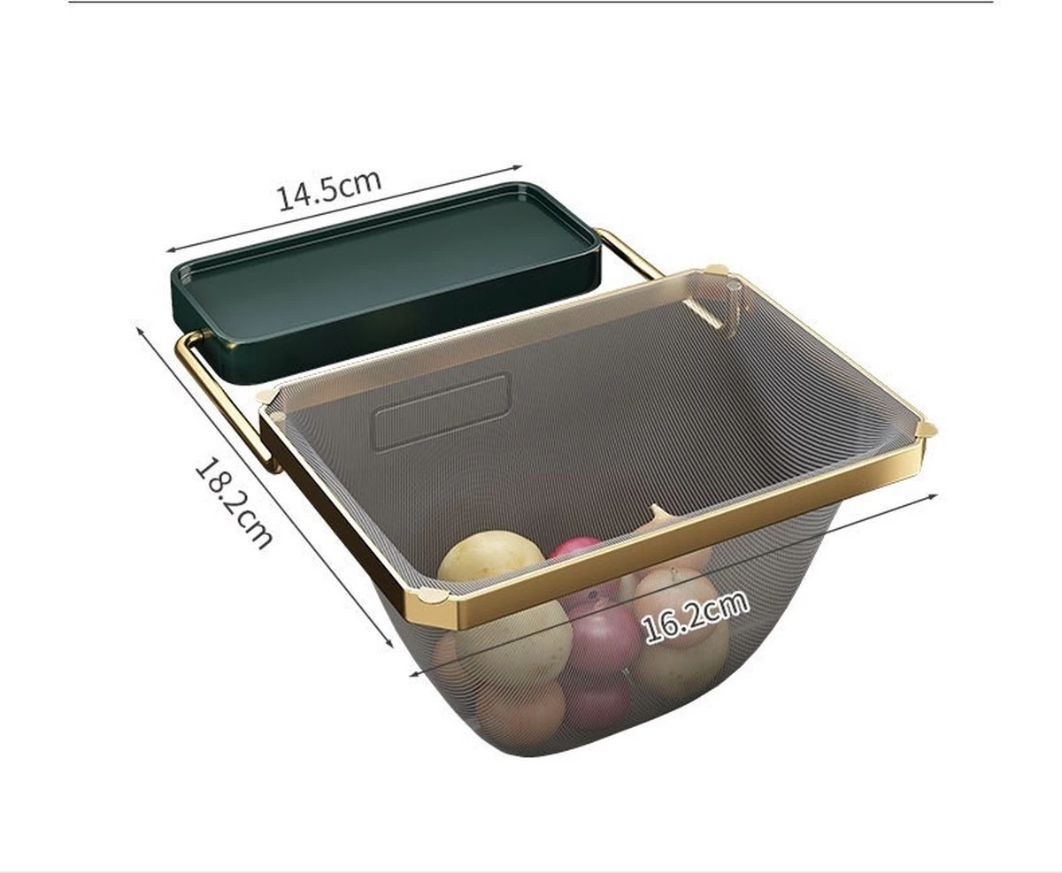 Merkloos Gootsteen Organizer - Gootsteen Afval Netje - Gootsteenontstopper -Gootsteen Zeef Netto- Sink Filter Rack Anti-Blokkeren Wegwerp-Fijne Mesh Filter Aanrecht Zeef Mesh Tas Voor Keuken- Spoelbak - Incl. 50 Netjes 4 Merkloos Gootsteen Organizer - Gootsteen Afval Netje - Gootsteenontstopper -Gootsteen Zeef Netto- Sink Filter Rack Anti-Blokkeren Wegwerp-Fijne Mesh Filter Aanrecht Zeef Mesh Tas Voor Keuken- Spoelbak - Incl. 50 Netjes - Afbeelding 3
