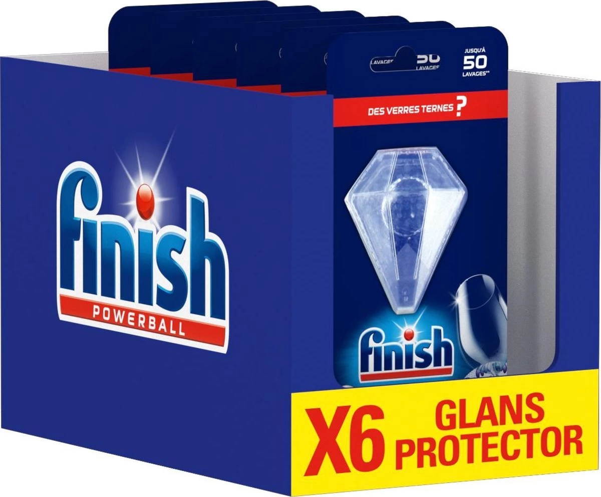 Finish Glans Protector Vaatwasmiddel - 300 Wasbeurten - 6 Stuks 3 Finish Glans Protector Vaatwasmiddel - 300 Wasbeurten - 6 Stuks