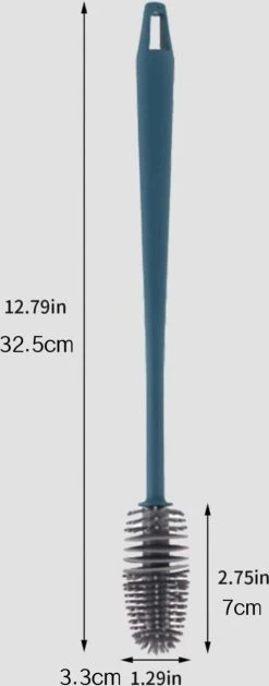 Afwasborstel Voor Lange Glazen Siliconen/ Flessenborstel / Siliconen Borstel Beker Glazen Vaas/ Baby Flessenborstel / Duurzame Afwasborstel / Afwasborstel Voor Lange Glazen / Reinigingsborstel / Siliconen Afwasborstel/ Fles Borstel -Afwasgereedschap Winkel 471x1200