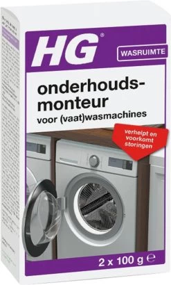 HG Onderhoudsmonteur - 2 X 100 Ml - Verhelpt En Voorkomt Storingen - Voor Een Langere Levensduur Van De Vaatwasser En Wasmachine - Biologisch Afbreekbaar -Afwasgereedschap Winkel 723x1200