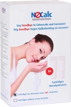 NoCalc Navulpatronen - 2 Stuks - Gebruik I.c.m. Electronic Sensor - Waterontharder - Waterontkalker -Afwasgereedschap Winkel 794x1200 1