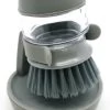 In Round Afwasborstel Met Zeepdispenser / Zeepreservoir – Inclusief Houder – Grijs – Afwas Borstel – Zeep Handborstel – Doseerpomp – Afwasmiddel Dispenser – Navulbaar -Afwasgereedschap Winkel 809x1200