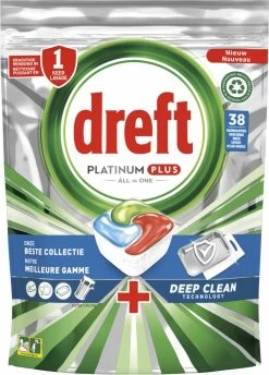 Dreft Platinum Plus All In One Vaatwastabletten - Deep Clean - Voordeelverpakking 4 X 38 Stuks 13 Dreft Platinum Plus All In One Vaatwastabletten - Deep Clean - Voordeelverpakking 4 X 38 Stuks -Afwasgereedschap Winkel 861x1200