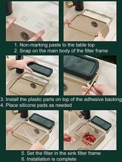 Merkloos Gootsteen Organizer - Gootsteen Afval Netje - Gootsteenontstopper -Gootsteen Zeef Netto- Sink Filter Rack Anti-Blokkeren Wegwerp-Fijne Mesh Filter Aanrecht Zeef Mesh Tas Voor Keuken- Spoelbak - Incl. 50 Netjes 12 Merkloos Gootsteen Organizer - Gootsteen Afval Netje - Gootsteenontstopper -Gootsteen Zeef Netto- Sink Filter Rack Anti-Blokkeren Wegwerp-Fijne Mesh Filter Aanrecht Zeef Mesh Tas Voor Keuken- Spoelbak - Incl. 50 Netjes -Afwasgereedschap Winkel 900x1200 3