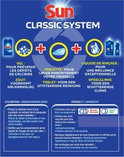 SUN® Sun Vaatwas Spoelglans - 6 X 1 L - Voordeelverpakking -Afwasgereedschap Winkel 951x1200